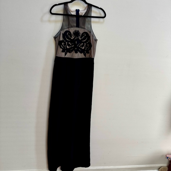 Mustard see Elegant Black and Gray Evening palazzo - Picture 1 of 5